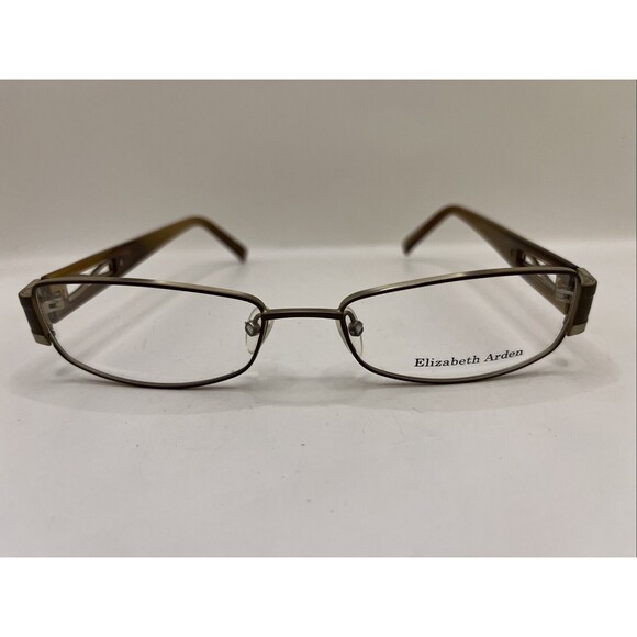 Elizabeth Arden Eyeglasses EA 1091-1 Designer Demo Lens Brown 54-17-135